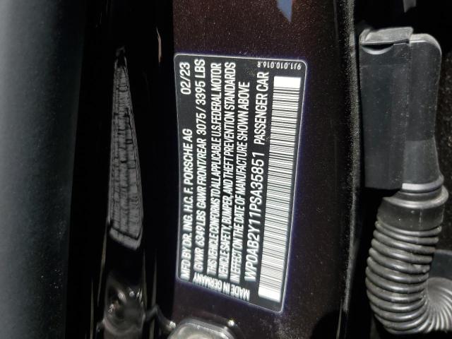 2023 PORSCHE TAYCAN 4S - WP0AB2Y11PSA35851