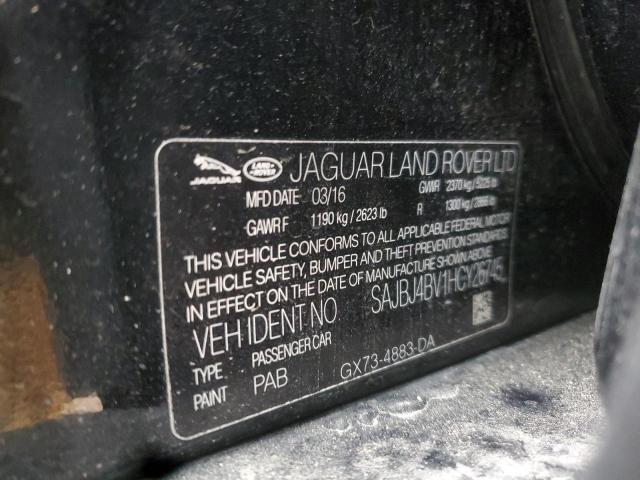 2017 JAGUAR XF PREMIUM - SAJBJ4BV1HCY26745