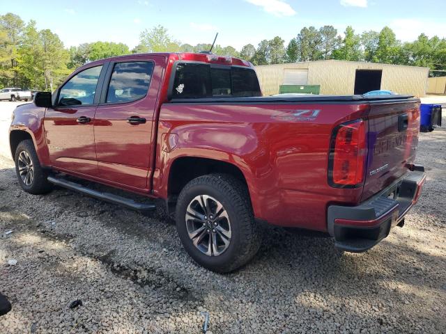 Vin: 1gcgtden2m1101395, lot: 54913585, chevrolet colorado z71 20212