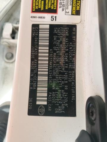 2020 TOYOTA CAMRY LE 4T1C11AK6LU346367