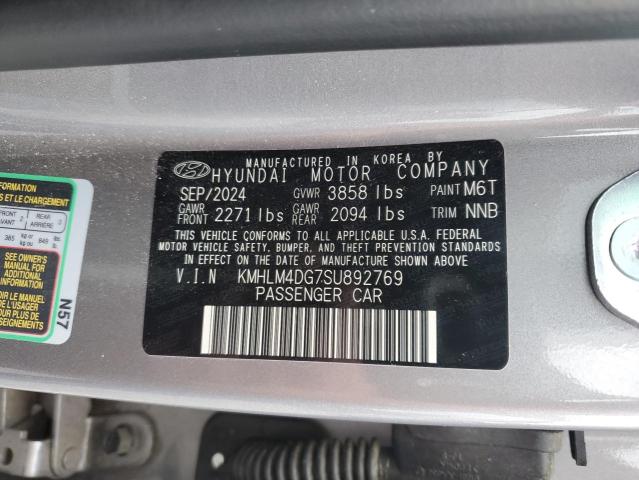 2025 HYUNDAI ELANTRA SE - KMHLM4DG7SU892769