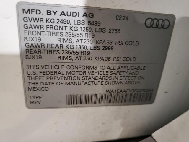 WA1EAAFY3R2070254 Audi Q5 Premium Plus 45 2024