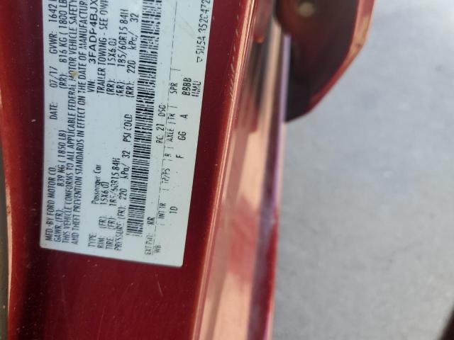 2017 FORD FIESTA SE - 3FADP4BJXHM152697