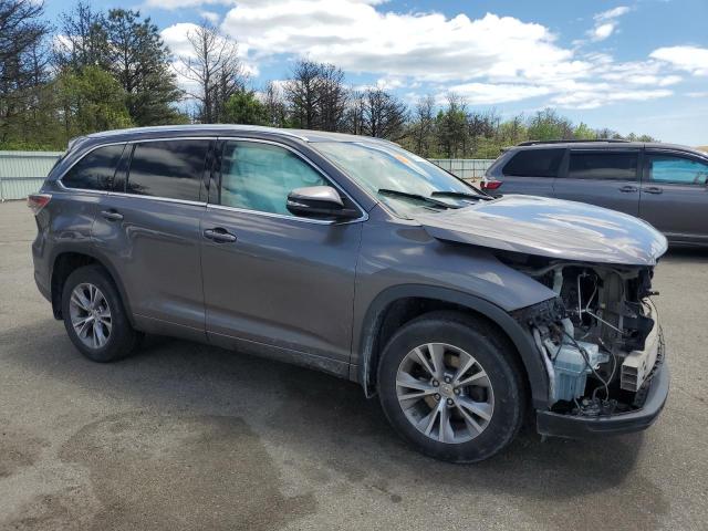 Vin: 5tdjkrfh3fs167684, lot: 57470365, toyota highlander xle 20154