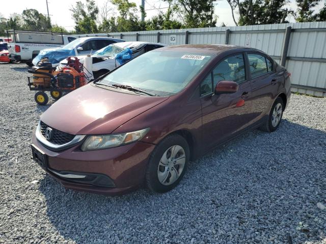 Vin: 19xfb2f55ee070661, lot: 56356355, honda civic lx 2014 img_1