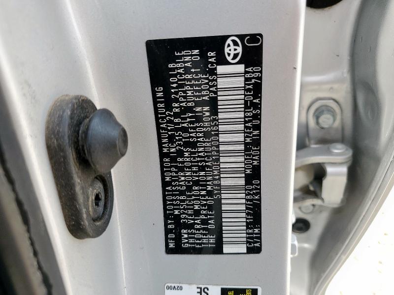 2023 TOYOTA COROLLA LE - 5YFB4MDE1PP001653