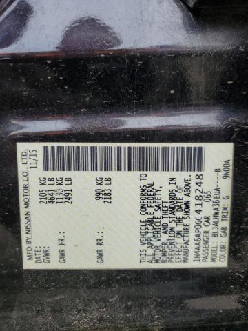 2016 NISSAN MAXIMA 3.5 - 1N4AA6AP0GC418248