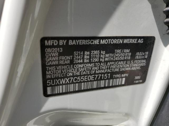 2014 BMW X3 XDRIVE3 - 5UXWX7C55E0E77151