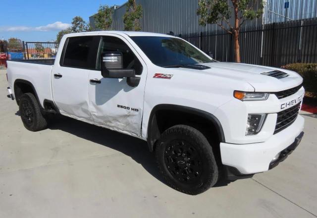 CHEVROLET SILVERADO 2022 white  diesel 1GC4YNEY5NF236623 photo #1
