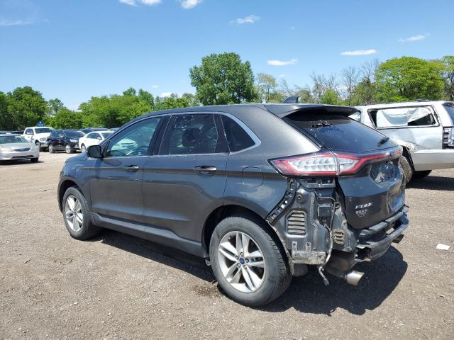 Vin: 2fmpk4j80gbc17489, lot: 58372985, ford edge sel 20162