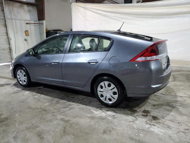 HONDA INSIGHT 2013 gray hatchbac hybrid engine JHMZE2H36DS002735 photo #3