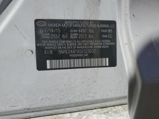 2016 HYUNDAI SONATA SE - 5NPE24AF9GH323602