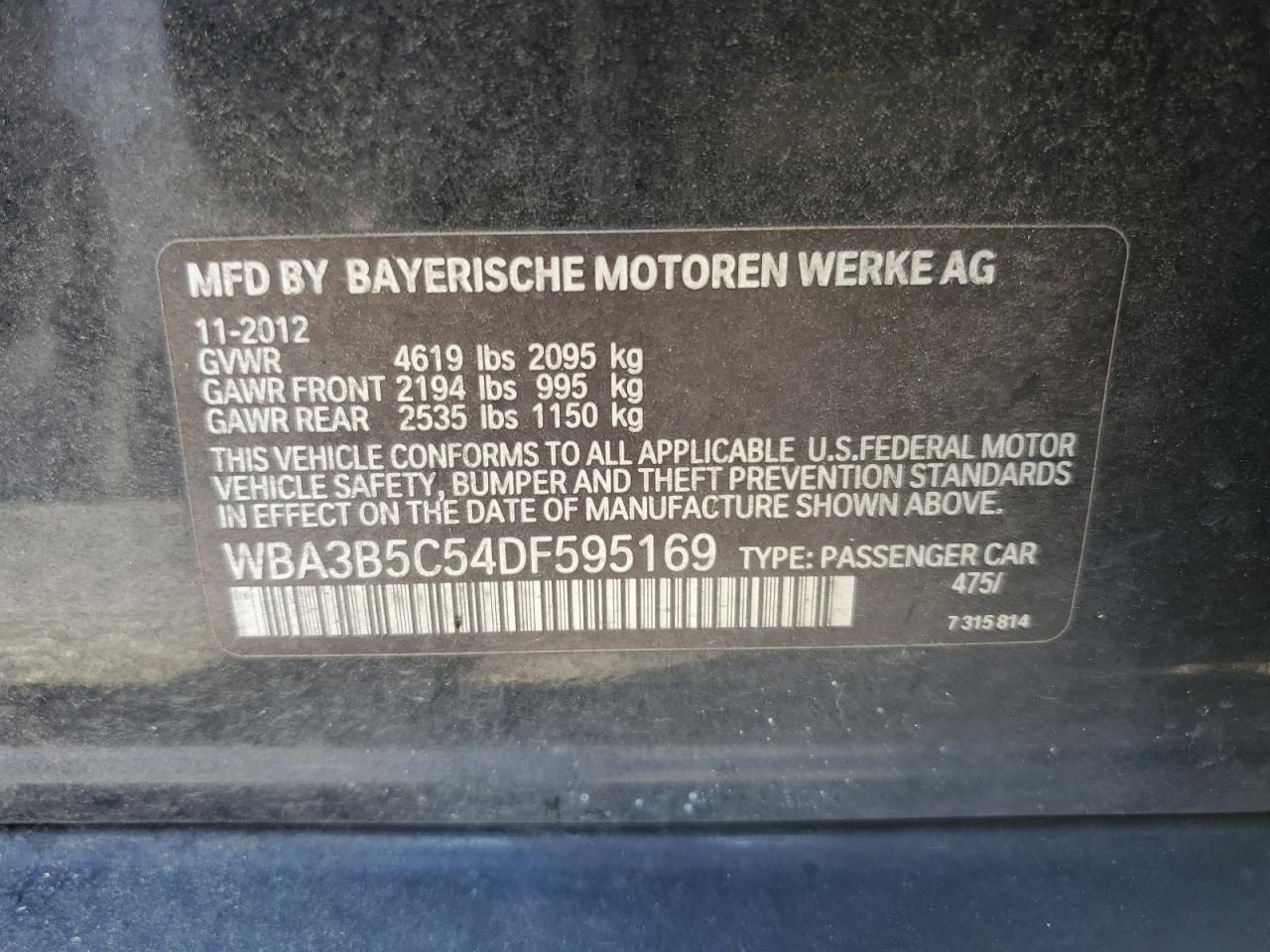 BMW 3 SERIES XI SULEV