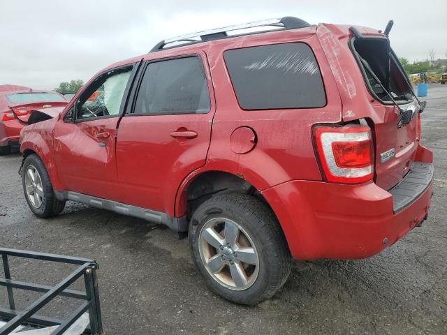 Vin: 1fmcu9eg1bkc47624, lot: 58697645, ford escape limited 20112