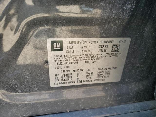 2016 BUICK ENCORE - KL4CJASB1GB696276