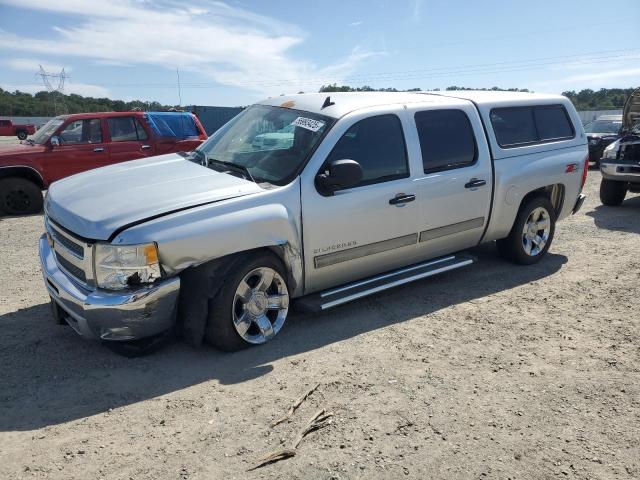 CHEVROLET SILVERADO 2013 silver  flexible fuel 3GCPKSE70DG365449 photo #1