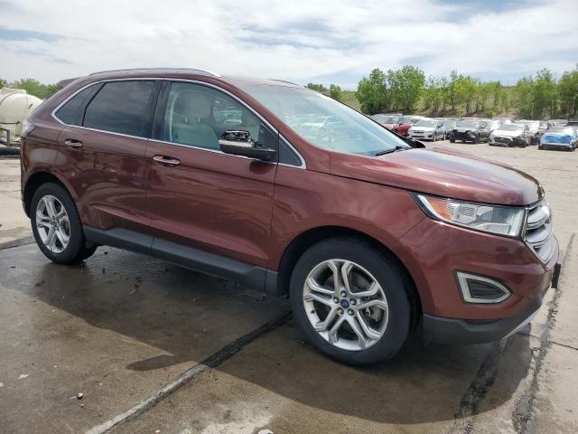 Vin: 2fmpk4k82gbb43605, lot: 58407005, ford edge titanium 20164