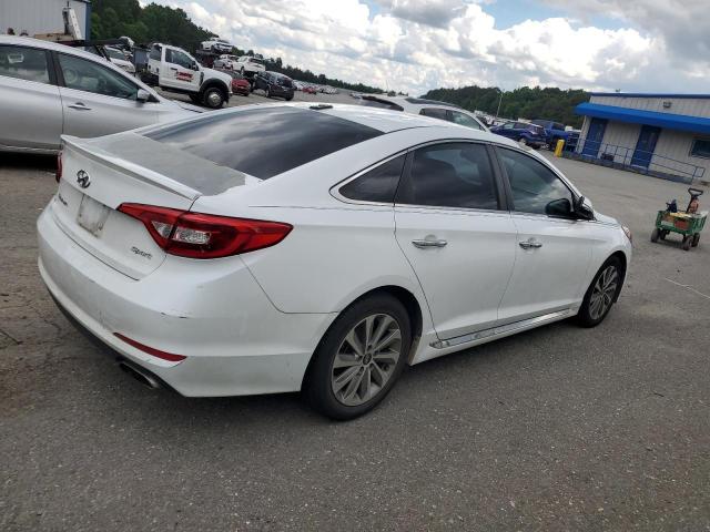 HYUNDAI SONATA SPO 2017 white  gas 5NPE34AF1HH495671 photo #4