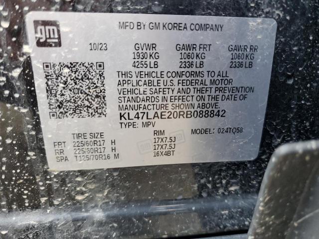 2024 BUICK ENVISTA PR - KL47LAE20RB088842