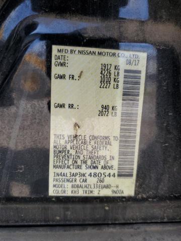 2017 NISSAN ALTIMA 2.5 - 1N4AL3AP3HC480544