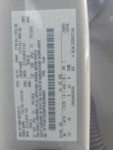 2023 FORD F150 SUPER - 1FTFW1E59PKE09485