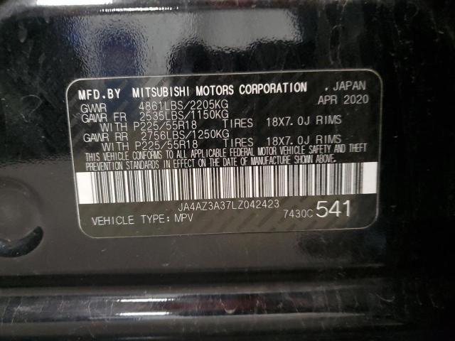 2020 MITSUBISHI OUTLANDER - JA4AZ3A37LZ042423