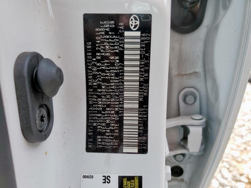 2024 TOYOTA COROLLA LE - 5YFB4MDE0RP211177