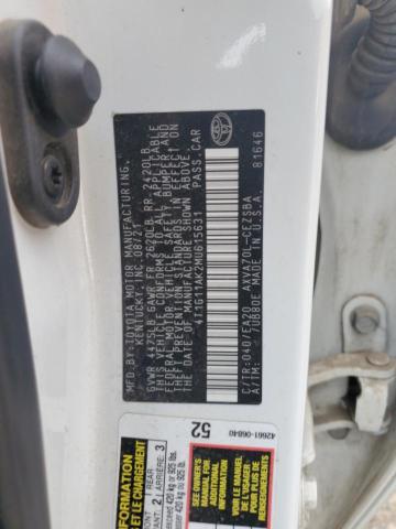 2021 TOYOTA CAMRY SE - 4T1G11AK2MU615631