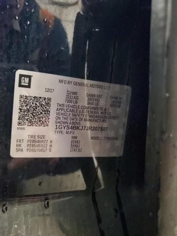 2018 CADILLAC ESCALADE L - 1GYS4BKJ7JR207507
