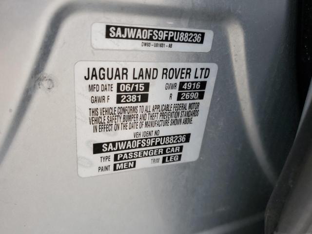 2015 JAGUAR XF 2.0T PR SAJWA0FS9FPU88236