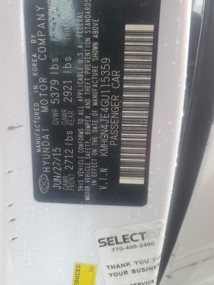 HYUNDAI GENESIS 3.8L