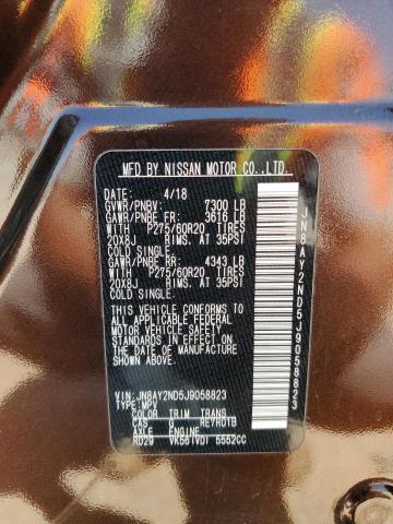 2018 NISSAN ARMADA SV - JN8AY2ND5J9058823