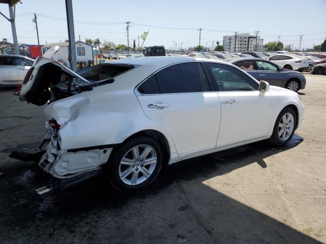 LEXUS ES 350 2007 white  gas JTHBJ46G172041980 photo #4