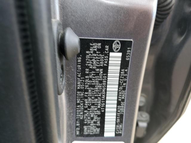 2021 TOYOTA CAMRY SE - 4T1G11AK6MU588501