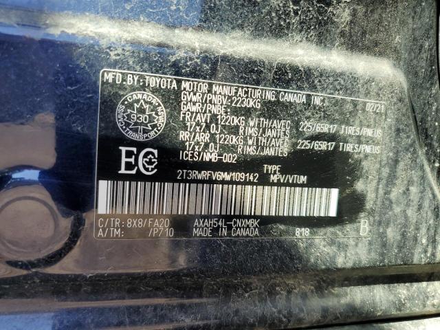 2021 TOYOTA RAV4 XLE - 2T3RWRFV6MW109142