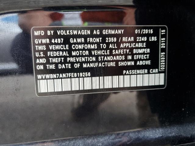 2015 VOLKSWAGEN CC SPORT - WVWBN7AN7FE819256