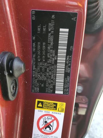 2019 TOYOTA HIGHLANDER - 5TDJZRFH3KS600362