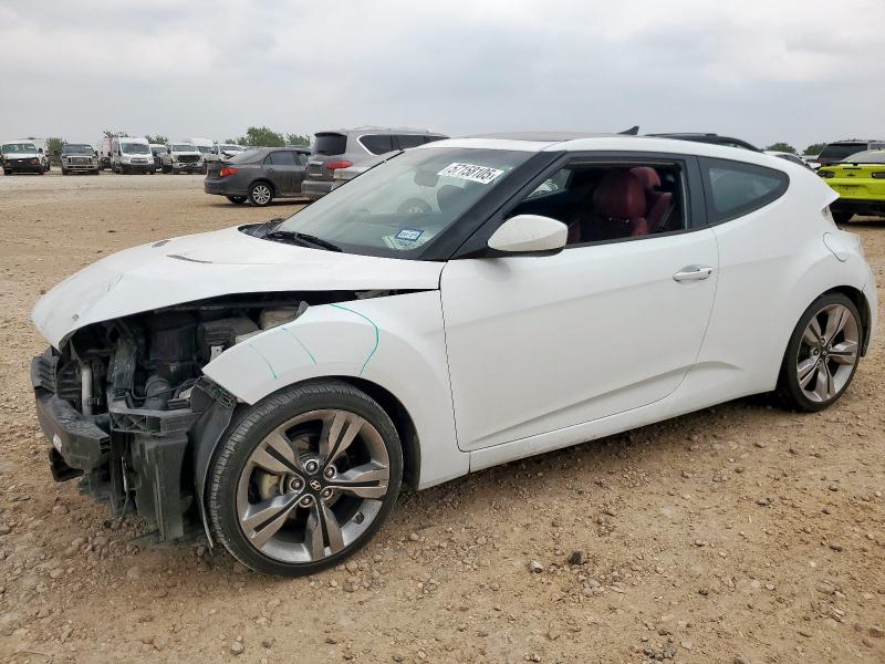 Vin: kmhtc6ad3fu234851, lot: 57158105, hyundai veloster 2015 img_1