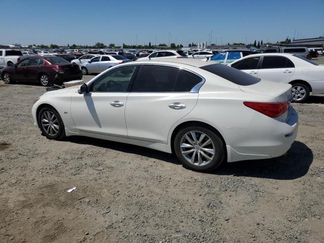 INFINITI Q50 PREMIU 2016 white  gas JN1EV7AP5GM303065 photo #3