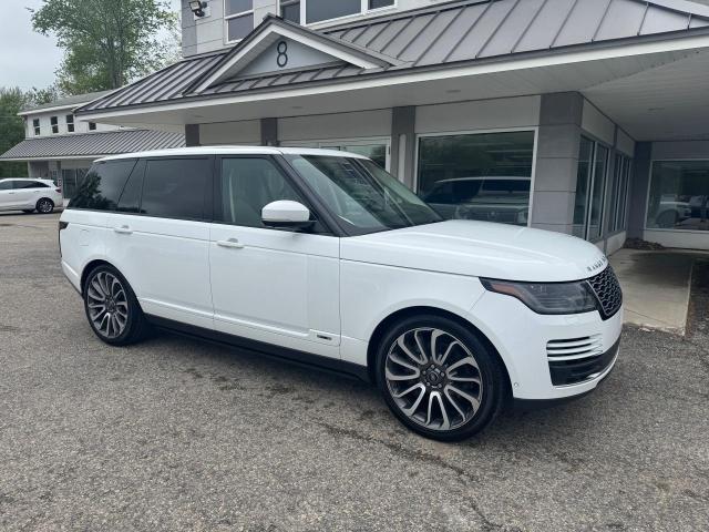 LAND ROVER RANGE ROVE 2018 white  gas SALGS5RE3JA380542 photo #1