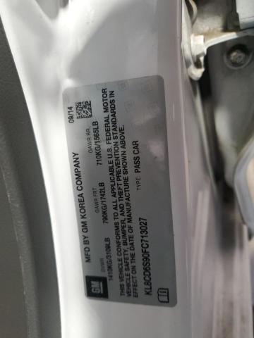 2015 CHEVROLET SPARK 1LT - KL8CD6S90FC713027