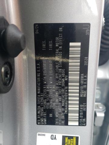 2024 TOYOTA COROLLA CR - 7MUAAAAG7RV091416