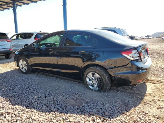 HONDA CIVIC LX 2013 black  gas 2HGFB2F56DH539101 photo #3