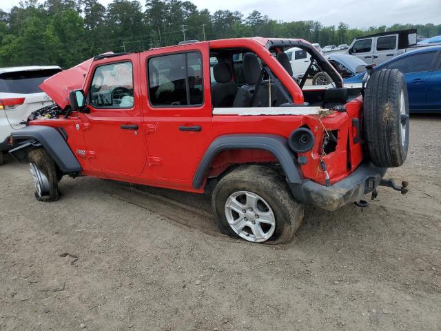 Vin: 1c4hjxdn8mw622007, lot: 55930305, jeep wrangler sport 20212