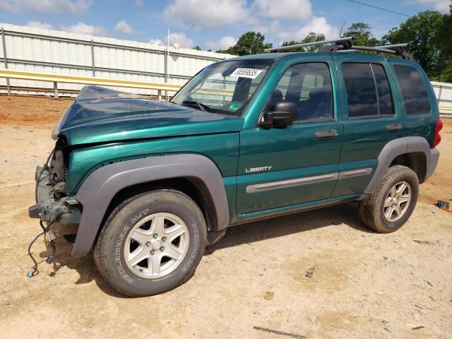 JEEP LIBERTY SP 2004 green  gas 1J4GL48K34W183085 photo #1