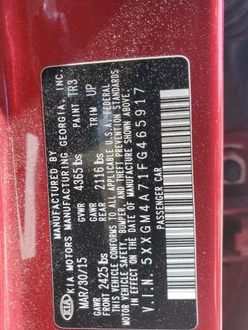 2015 KIA OPTIMA LX - 5XXGM4A71FG465917