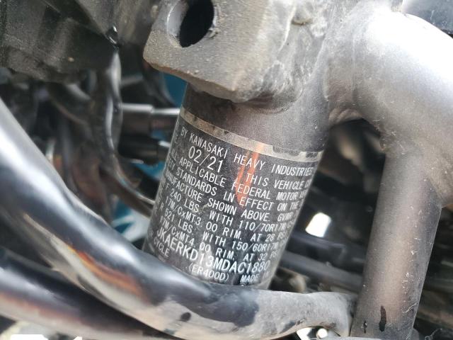 2021 KAWASAKI ER400 D - JKAERKD13MDAC1880