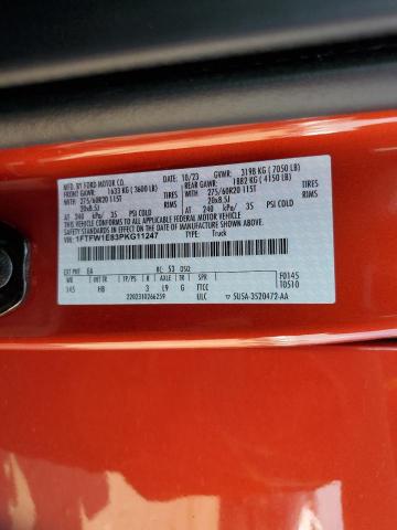 2023 FORD F150 SUPER - 1FTFW1E83PKG11247