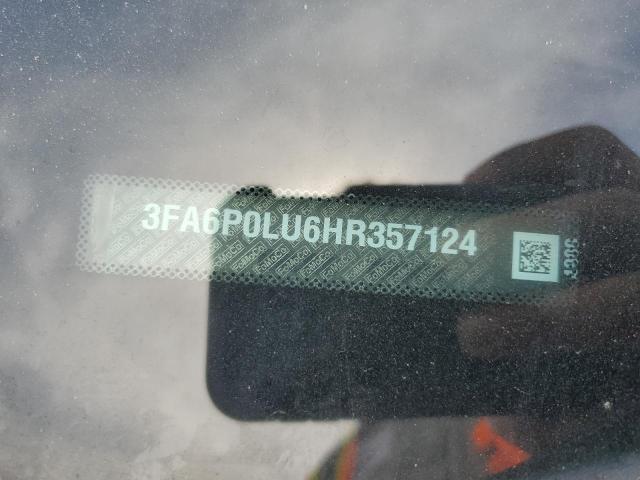 2017 FORD FUSION SE - 3FA6P0LU6HR357124