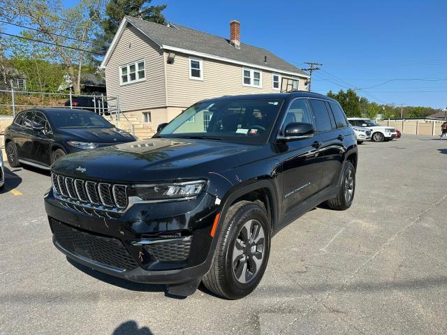 JEEP GRAND CHER 2024 black  hybrid engine 1C4RJYB60RC710533 photo #1
